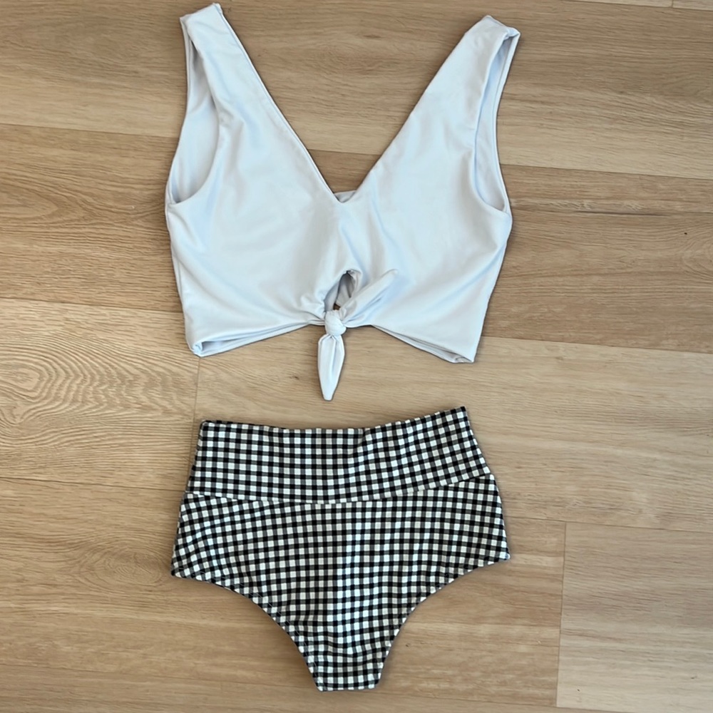 Montce high waisted bathing suit bottoms